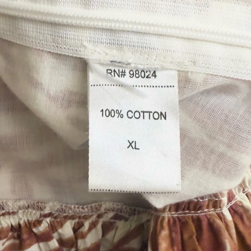 Anthropologie‎ Love The Label Smocked Puff-Sleeve Blouse